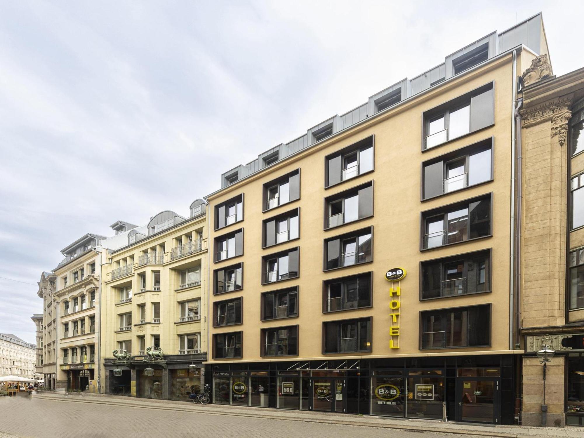 B&B Hotel Leipzig-City Eksteriør bilde